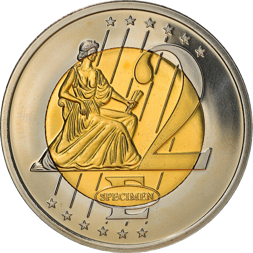 Vaticano, medaglia, 2 E, Essai-Trial Benoit XVI, 2009, unofficial private coin