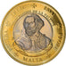 Malta, 1 Euro, 2003, unofficial private coin, FDC, Bimetálico