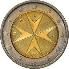 Malta, 2 Euro, 2008, Paris, MS(63), Bi-Metallic, KM:132