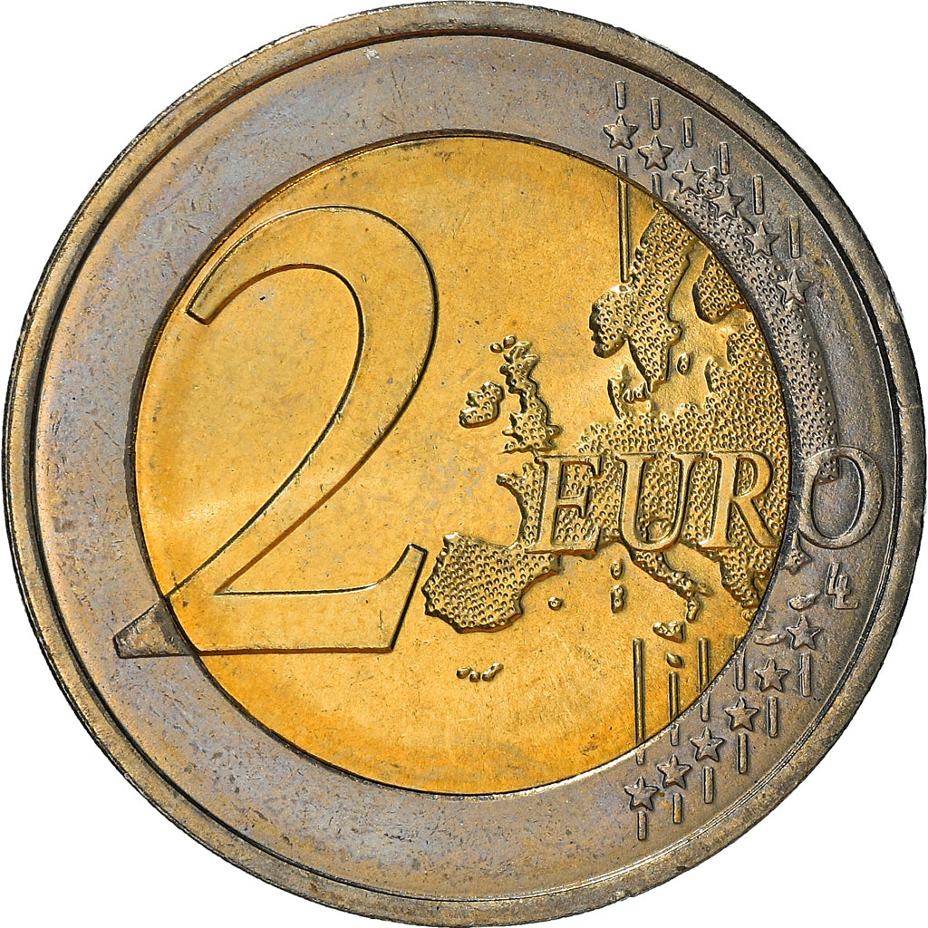 Malta, 2 Euro, 2008, Paris, MS(63), Bi-Metallic, KM:132