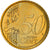 Malta, 50 Euro Cent, 2008, Paris, gold-plated coin, MS(64), Brass, KM:130