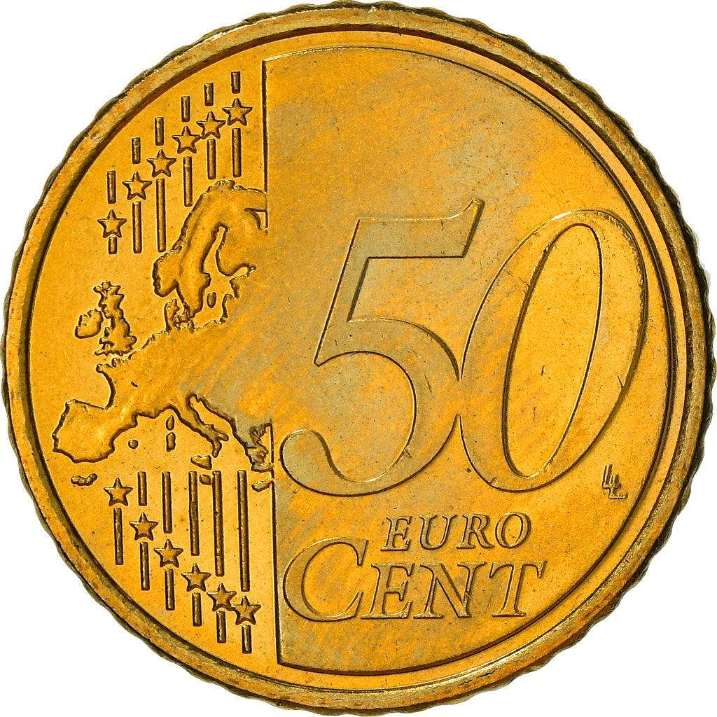 Zypern, 50 Euro Cent, 2008, VZ+, Messing, KM:83