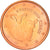 Moneta, Cypr, 5 Euro Cent, 2008, EF(40-45), Miedź platerowana stalą, KM:80