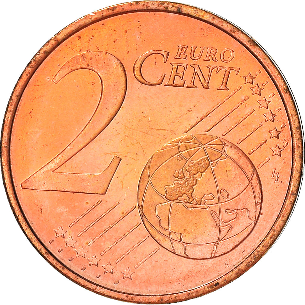 Zypern, 2 Euro Cent, 2008, SS+, Copper Plated Steel, KM:79