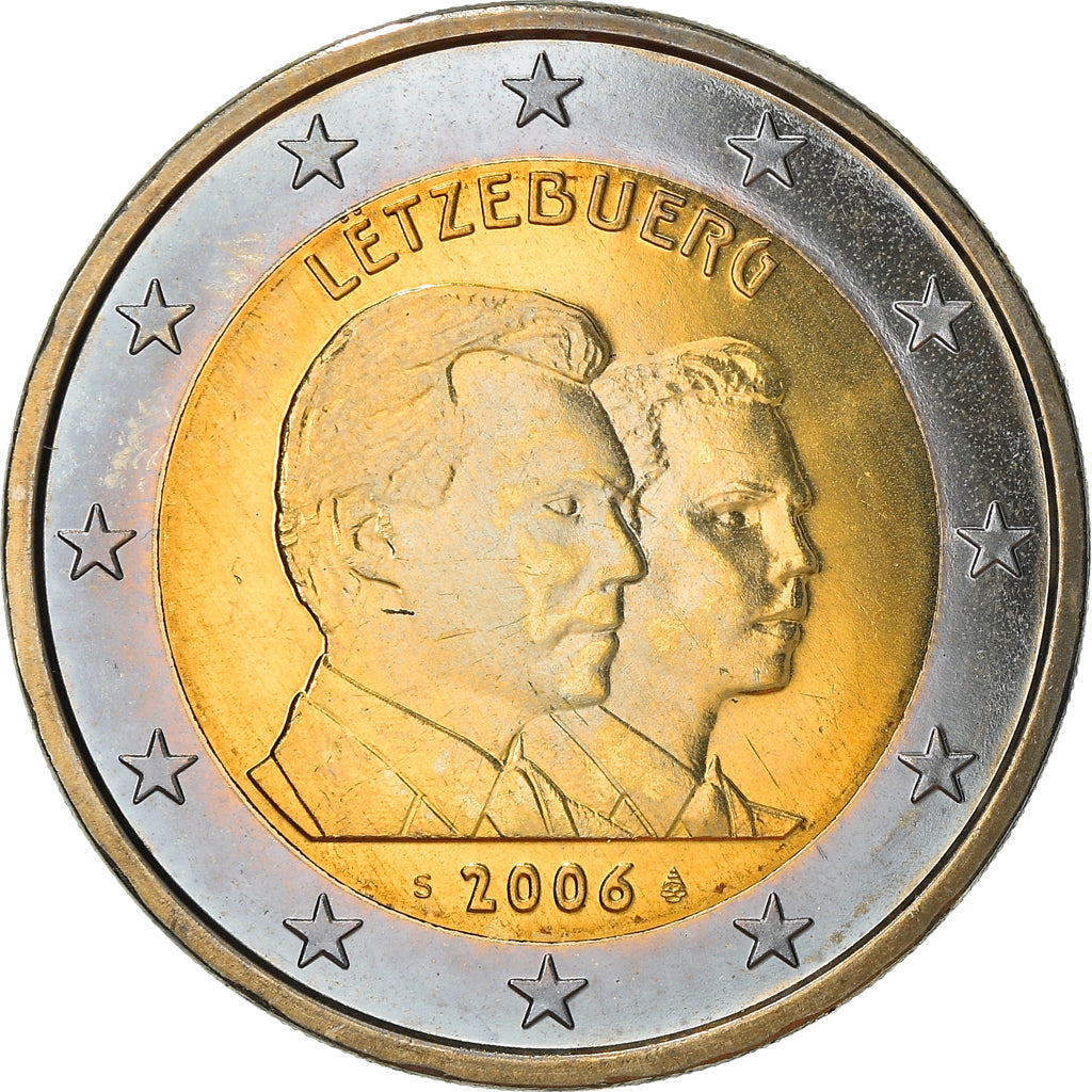 Luxemburg, 2 Euro, 2006, Utrecht, UNZ+, Bi-Metallic, KM:88