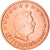 Luxemburgo, 5 Euro Cent, 2002, MS(60-62), Aço Cromado a Cobre, KM:77