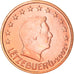Luxembourg, 5 Euro Cent, 2002, SUP+, Copper Plated Steel, KM:77