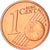 Luxemburgo, Euro Cent, 2003, MS(60-62), Aço Cromado a Cobre, KM:75