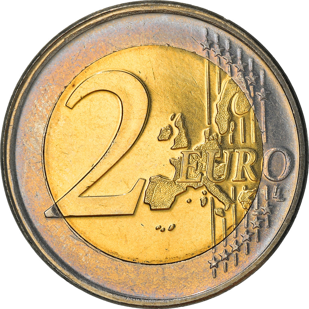 Lussemburgo, 2 Euro, 2004, Utrecht, SPL+, Bi-metallico, KM:85