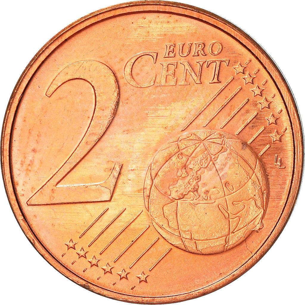 Lussemburgo, 2 Euro Cent, 2002, Utrecht, BB+, Acciaio placcato rame, KM:76