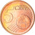 Grecia, 5 Euro Cent, 2007, Athens, EBC+, Cobre chapado en acero, KM:183