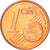 Grécia, Euro Cent, 2003, Athens, MS(64), Aço Cromado a Cobre, KM:181