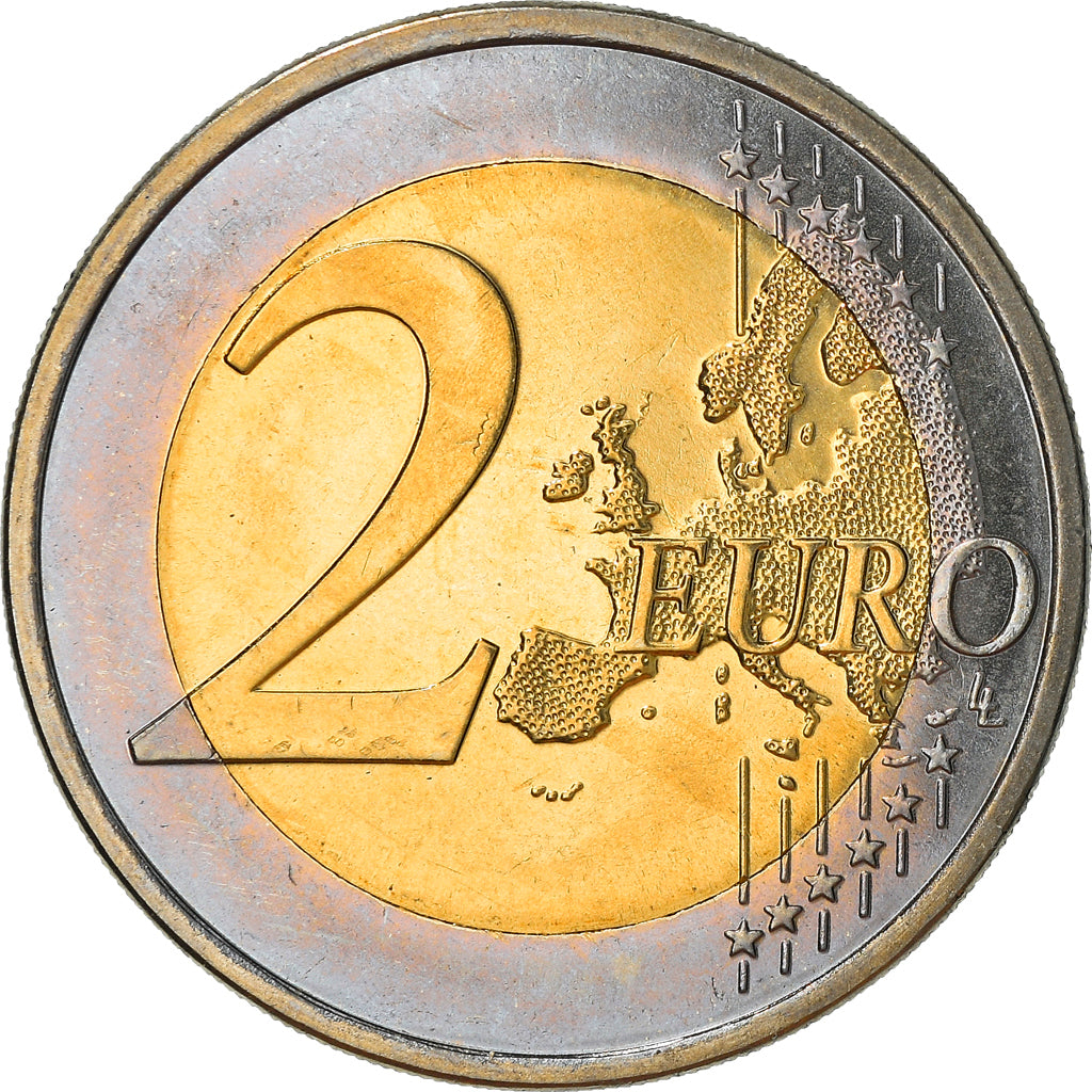Zypern, 2 Euro, 2008, UNZ+, Bi-Metallic, KM:85