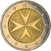 Malte, 2 Euro, 2008, Paris, SPL+, Bi-Metallic, KM:132