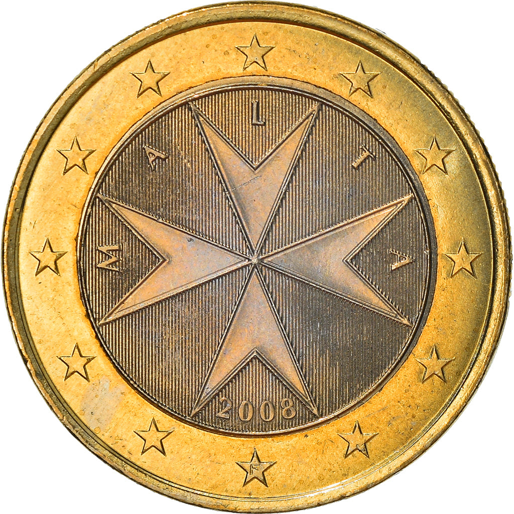 Malta, Euro, 2008, Paris, SPL+, Bi-metallico, KM:131