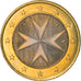 Malta, Euro, 2008, Paris, MS(64), Bi-Metallic, KM:131