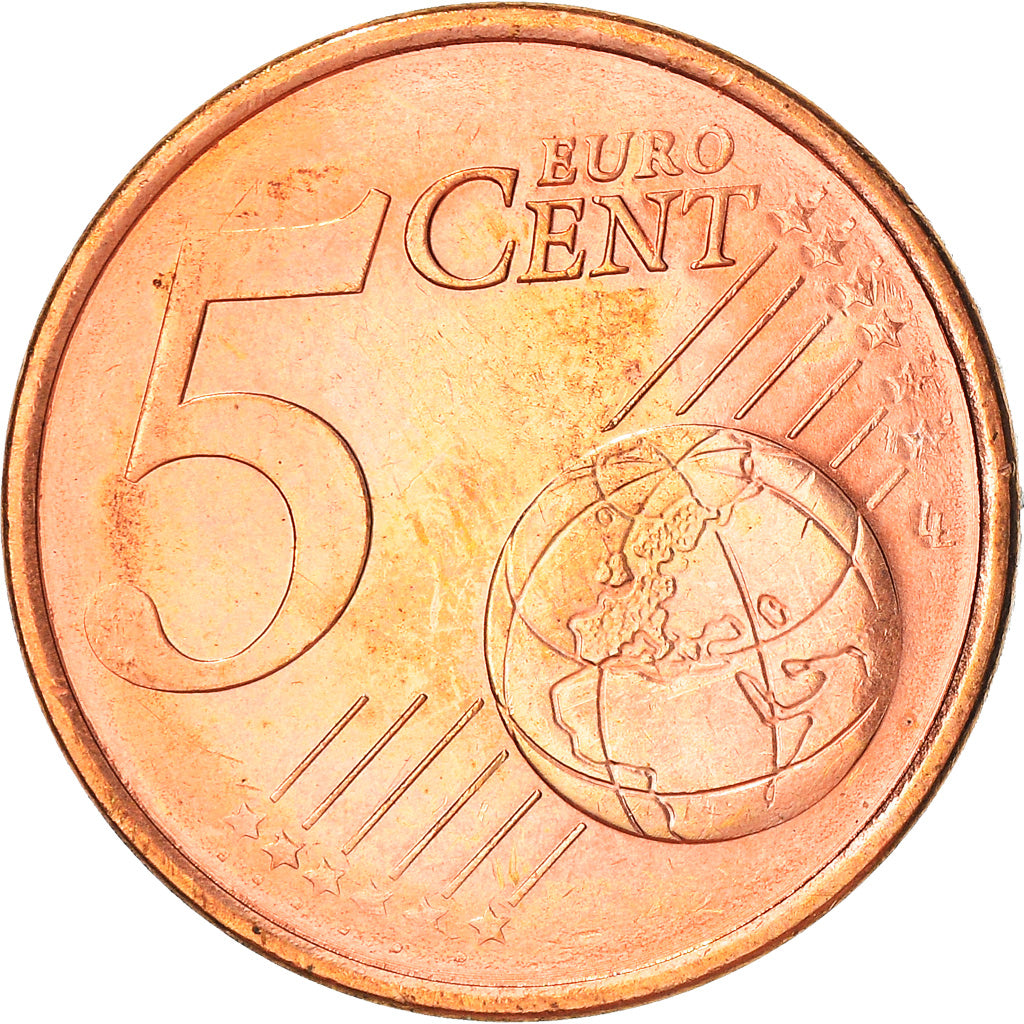 Malta, 5 Euro Cent, 2008, Paris, BB+, Acciaio placcato rame, KM:127