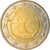 Słowacja, 2 Euro, EMU, 2009, Kremnica, MS(64), Bimetaliczny, KM:103