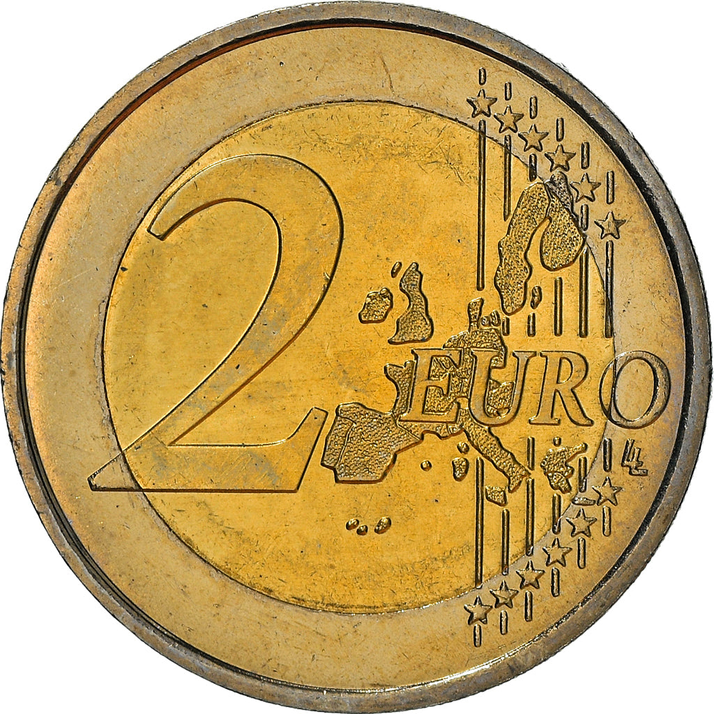 France, 2 Euro, 2002, Paris, SPL, Bi-Metallic, Gadoury:8., KM:1289