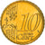 France, 10 Euro Cent, 2010, Paris, MS(64), Brass, KM:1410