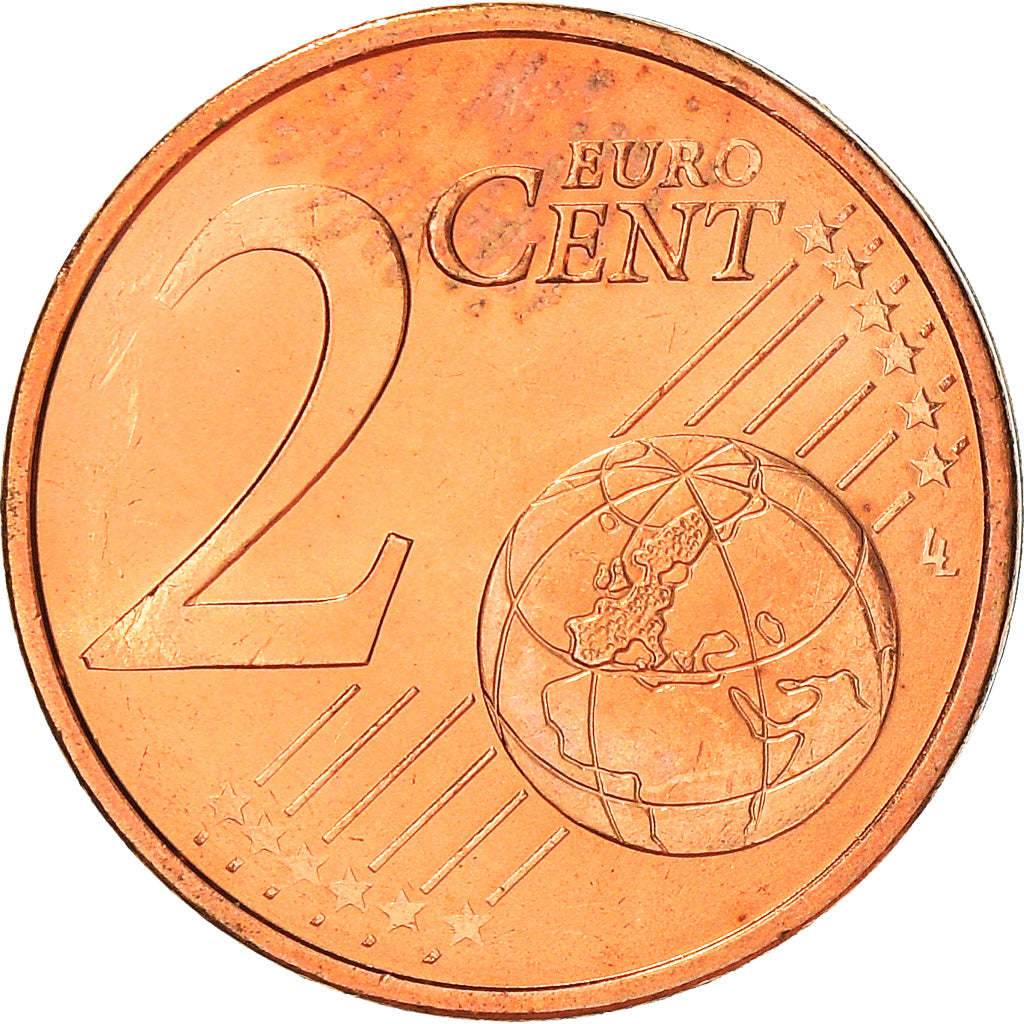 Frankrijk, 2 Euro Cent, 2006, Paris, UNC, Copper Plated Steel, KM:1283