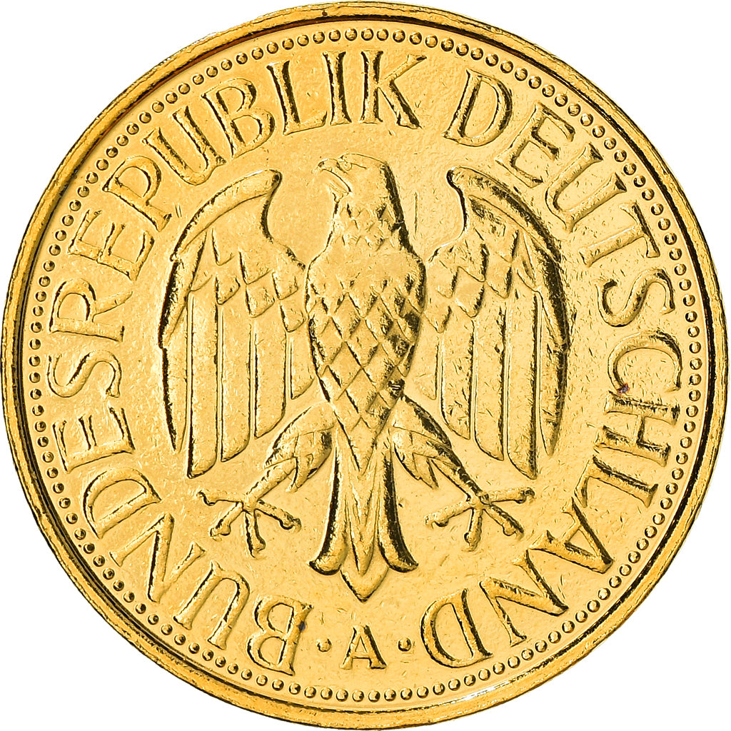 Moneta, GERMANIA - REPUBBLICA FEDERALE, Mark, 1992, Berlin, BB, Rame-nichel