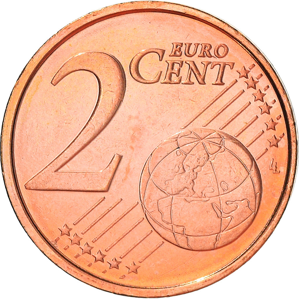 Belgien, 2 Euro Cent, 2009, Brussels, UNZ, Copper Plated Steel, KM:275