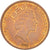 Moneda, Isla de Man, Elizabeth II, 2 Pence, 1992, Pobjoy Mint, EBC, Bronce