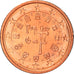 Portogallo, 2 Euro Cent, 2002, Lisbon, SPL, Acciaio placcato rame, KM:741