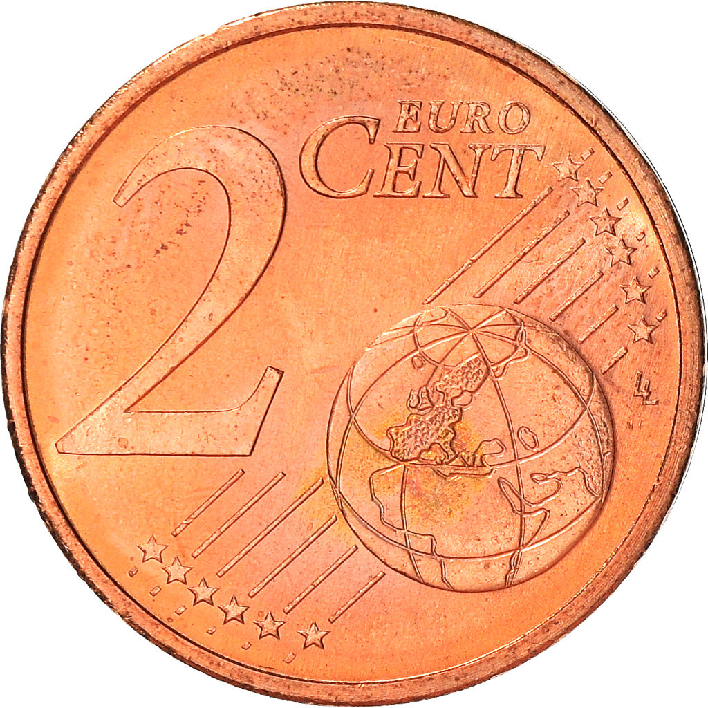 Portogallo, 2 Euro Cent, 2002, Lisbon, SPL, Acciaio placcato rame, KM:741