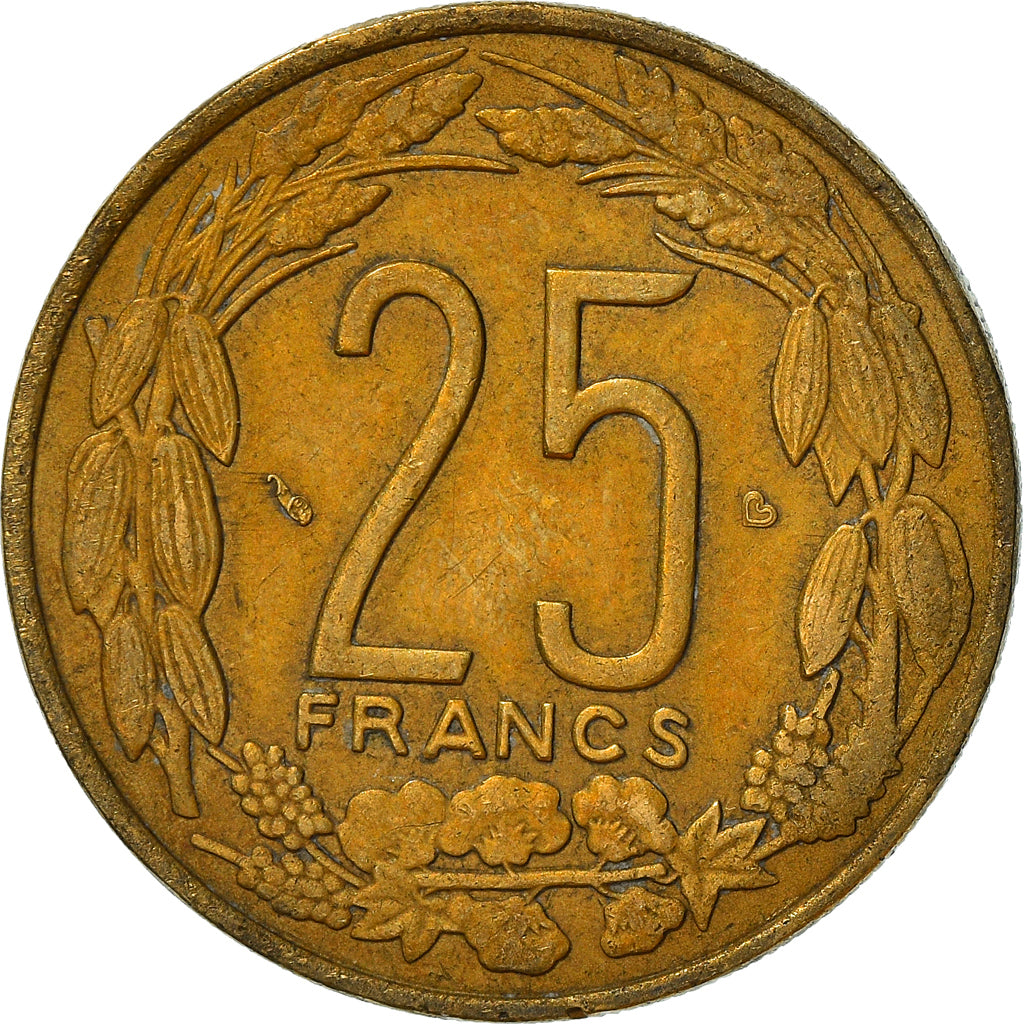 Monnaie, États de l'Afrique centrale, 25 Francs, 2003, Paris, TB+