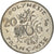Munten, Frans Polynesië, 20 Francs, 1984, Paris, FR+, Nickel, KM:9