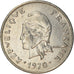 Monnaie, Nouvelle-Calédonie, 20 Francs, 1970, Paris, TB+, Nickel, KM:6