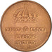 Münze, Schweden, Gustaf VI, 5 Öre, 1956, S+, Bronze, KM:822