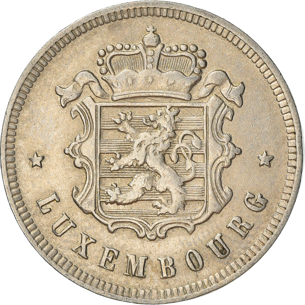 Moeda, Luxemburgo, Charlotte, 25 Centimes, 1927, VF(30-35), Cobre-níquel, KM:37