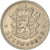 Moneta, Luksemburg, Charlotte, 25 Centimes, 1927, VF(30-35), Miedź-Nikiel