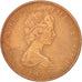 ISLE OF MAN, New Penny, 1975, KM #20, EF(40-45), Bronze, 20.32, 3.56