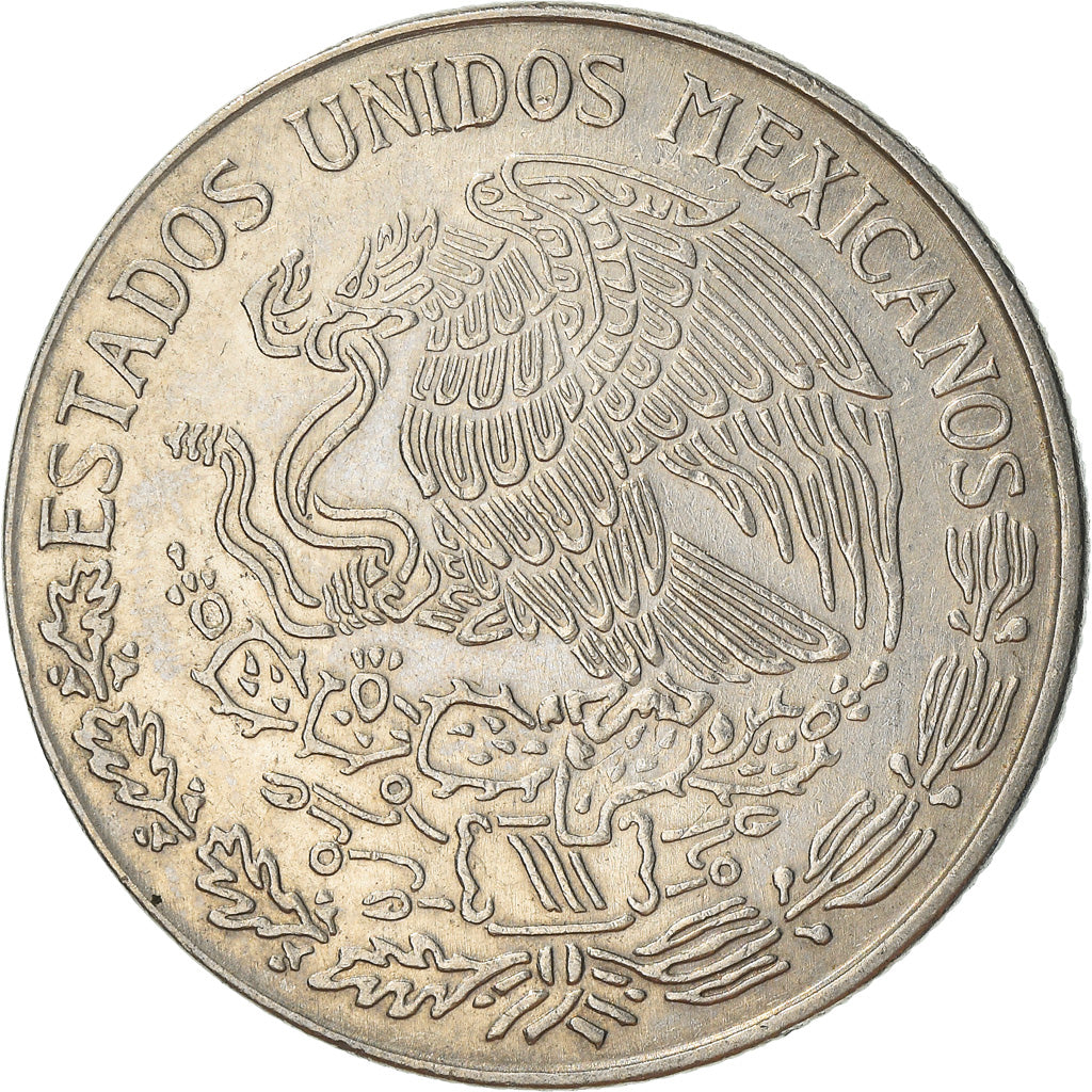 Monnaie, Mexique, Peso, 1976, Mexico City, TTB+, Copper-nickel, KM:460