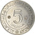 Coin, Algeria, 5 Dinars, 1974, Paris, AU(50-53), Nickel, KM:108