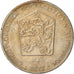 Coin, Czechoslovakia, 2 Koruny, 1972, Santiago, AU(50-53), Copper-nickel, KM:75