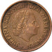Moneda, Países Bajos, Juliana, 5 Cents, 1950, BC+, Bronce, KM:181