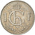 Coin, Luxembourg, Charlotte, Franc, 1955, AU(50-53), Copper-nickel, KM:46.2