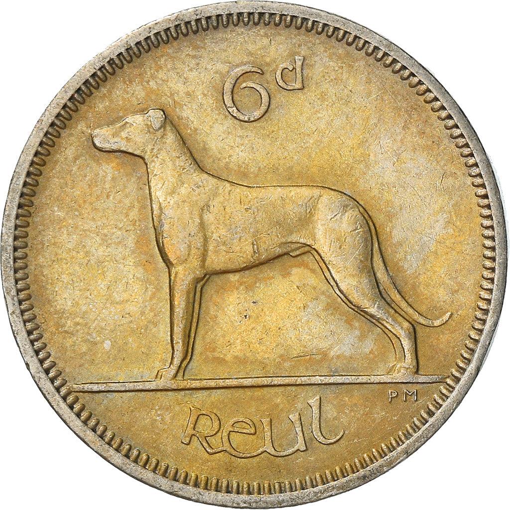 Monnaie, IRELAND REPUBLIC, 6 Pence, 1968, TTB, Copper-nickel, KM:13a