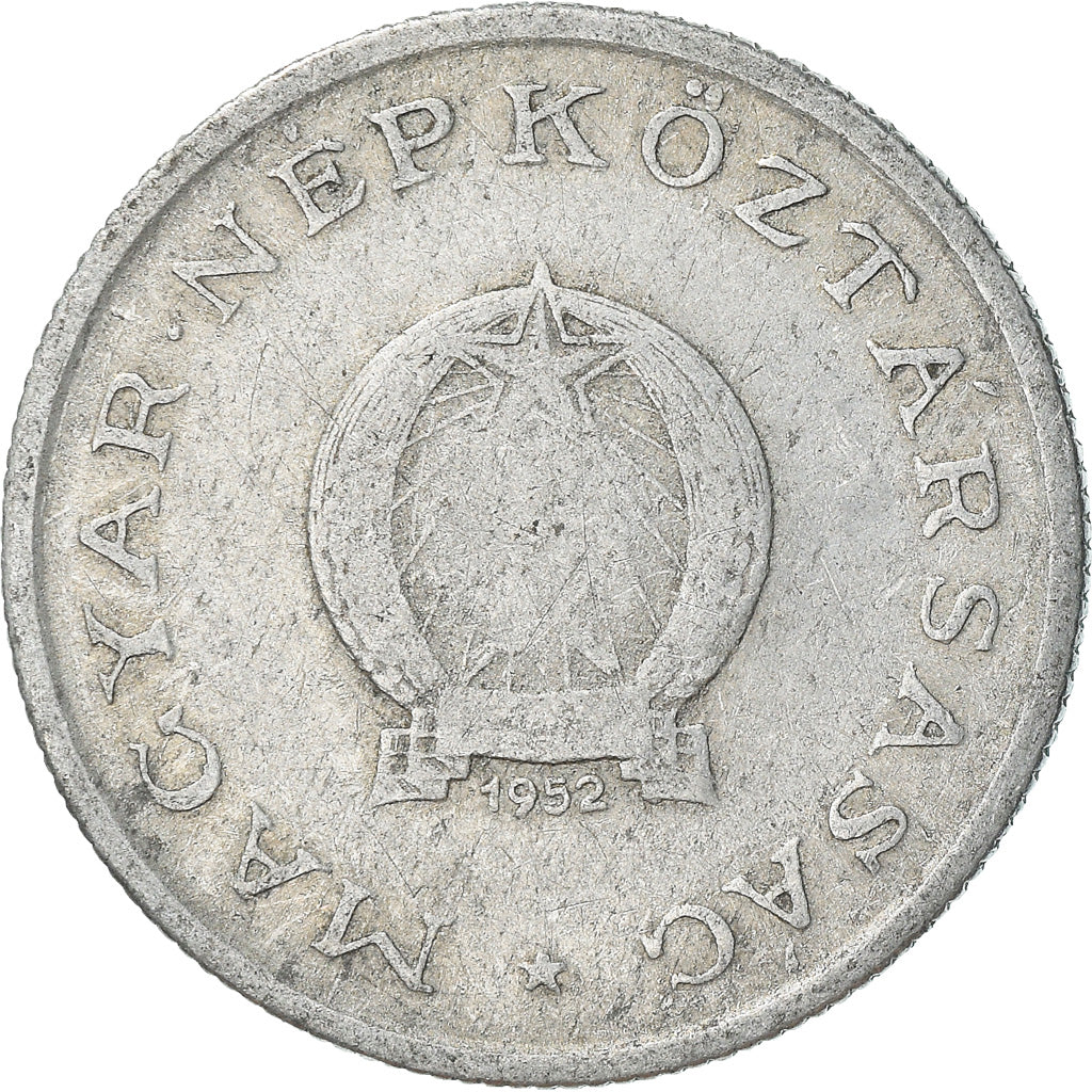 Münze, Ungarn, Forint, 1952, Budapest, S+, Aluminium, KM:545