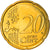 France, 20 Euro Cent, 2014, MS(63), Brass