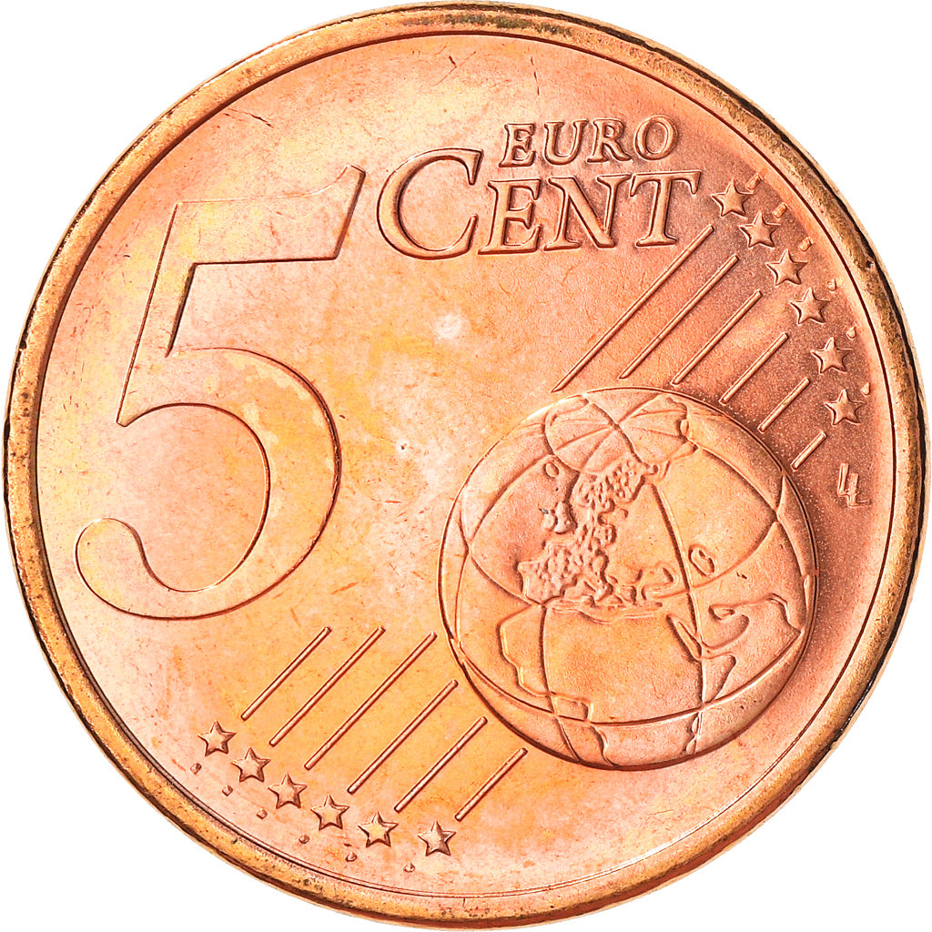 Frankreich, 5 Euro Cent, 2010, Paris, VZ+, Copper Plated Steel, Gadoury:3.