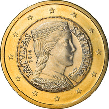 Latvia, Euro, 2014, Stuttgart, SUP, Bi-Metallic, KM:156