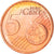 Latvia, 5 Euro Cent, 2014, Stuttgart, AU(50-53), Copper Plated Steel, KM:152