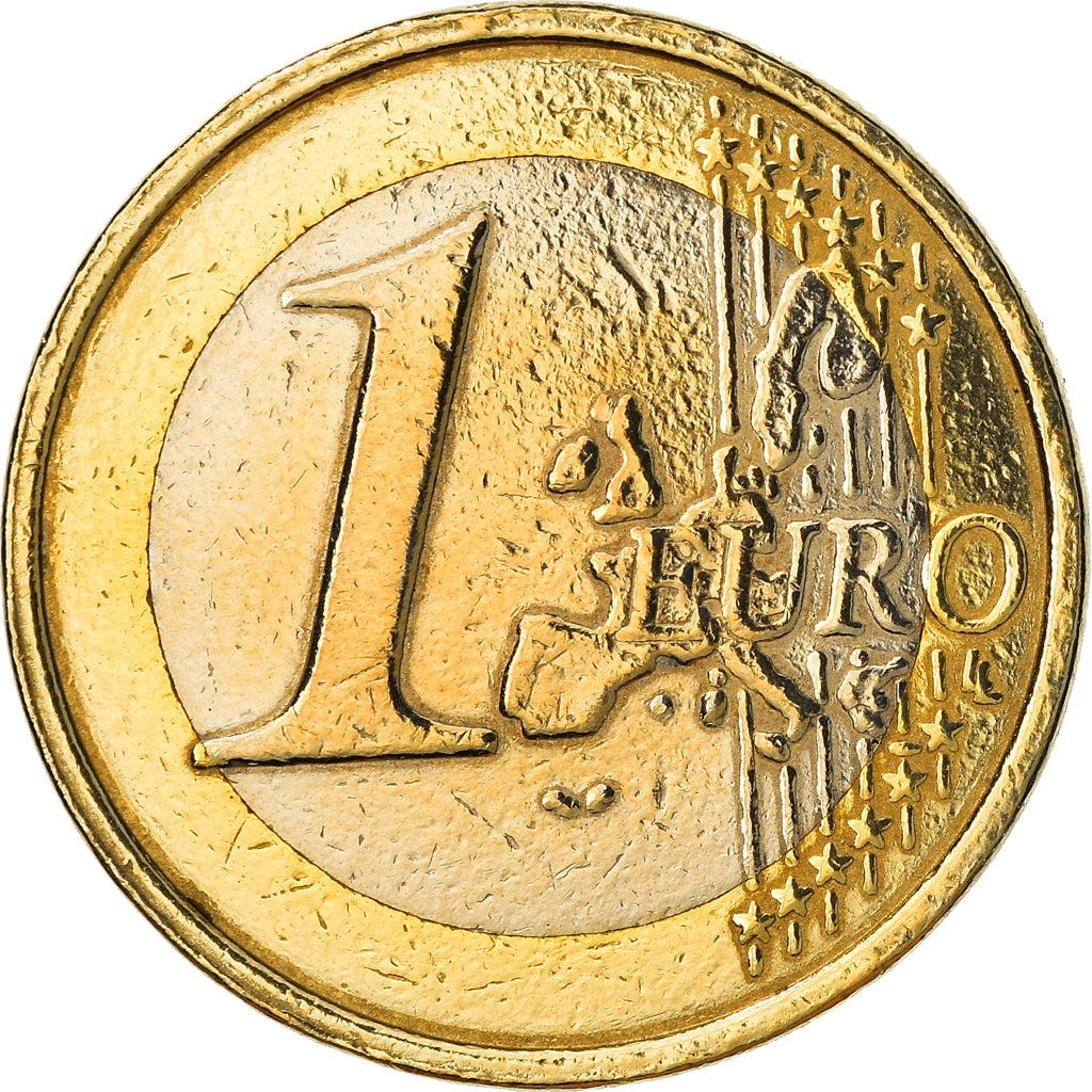 Frankreich, Euro, 2000, Paris, S+, Bi-Metallic, KM:1288