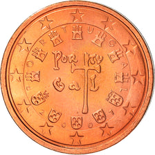 Portugal, 2 Euro Cent, 2007, Lisbon, VZ+, Copper Plated Steel, KM:741